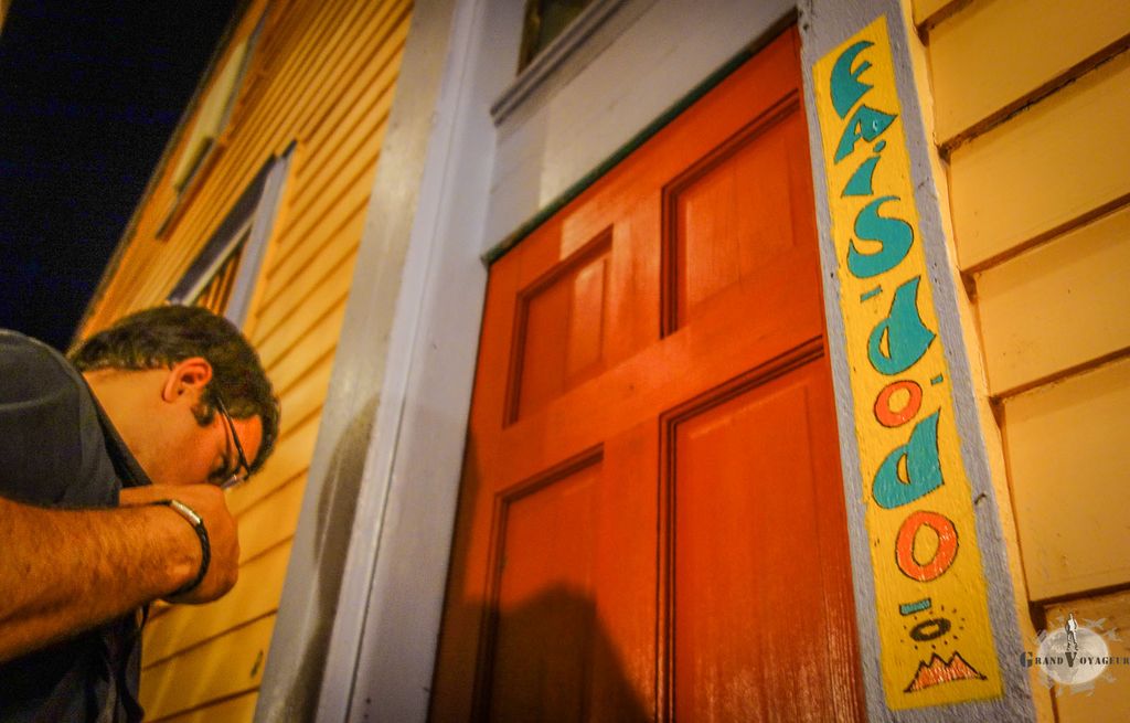 Notre chambre s'appelle "Fais Dodo". Je sens que je vais aimer cet hostel ! Notre chambre s'appelle "Fais Dodo". Je sens que je vais aimer cet hostel !