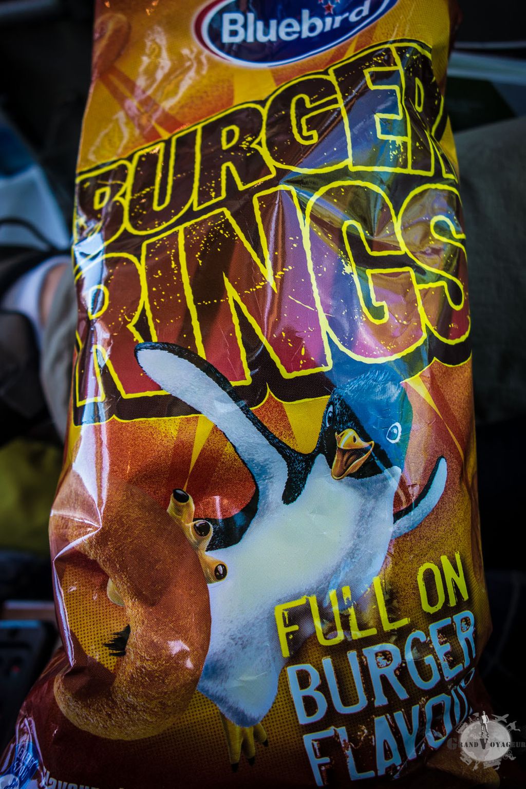 Moi et mes burger rings à face de pingouins sommes parés pour la journée. Moi et mes burger rings à face de pingouins sommes parés pour la journée.