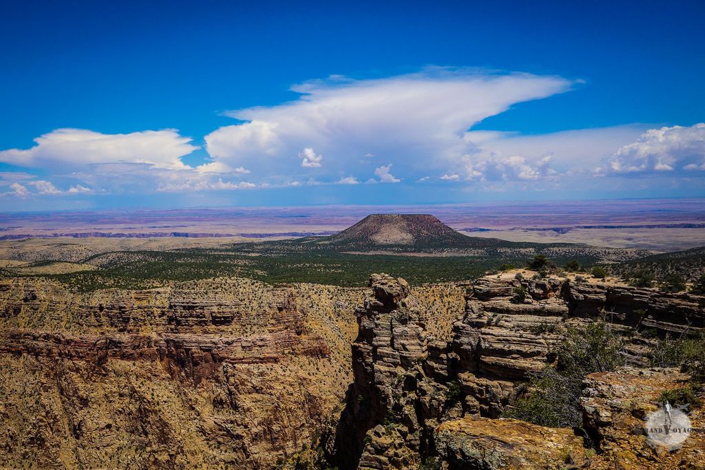 Cette colline toute rabotée s'appelle la Cedar Mountain. Étonnant non ? Cette colline toute rabotée s'appelle la Cedar Mountain. Étonnant non ?