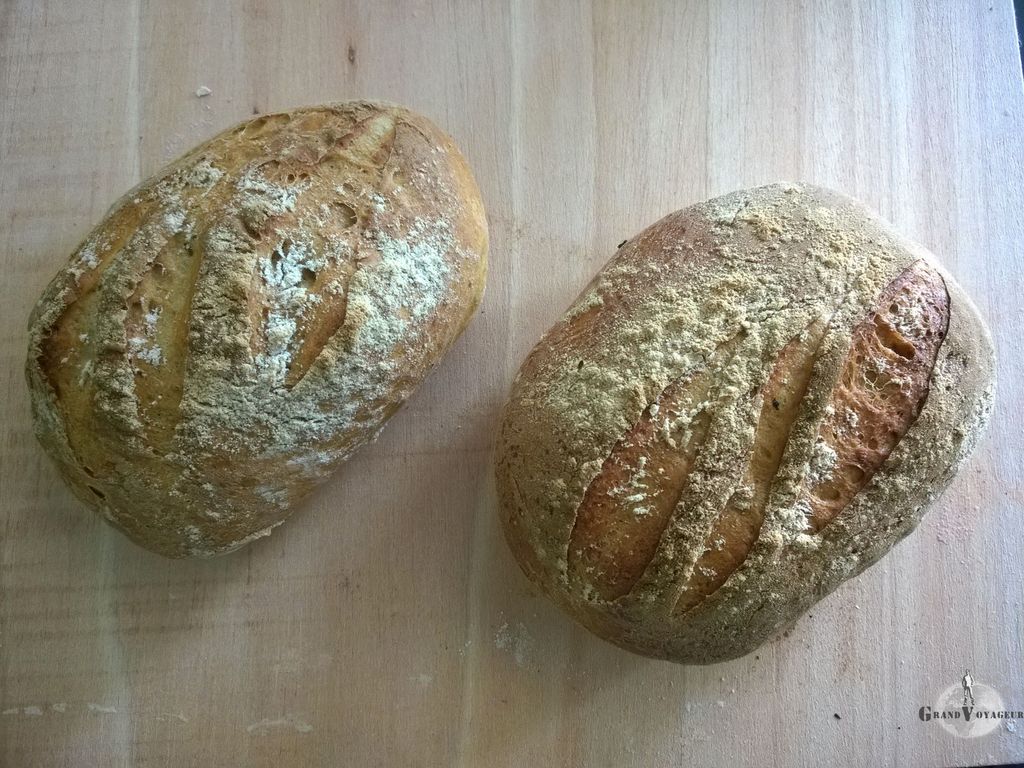 Ils sont tous chauds, ils sont tous beaux ! J'aime faire du pain à l'ancienne.