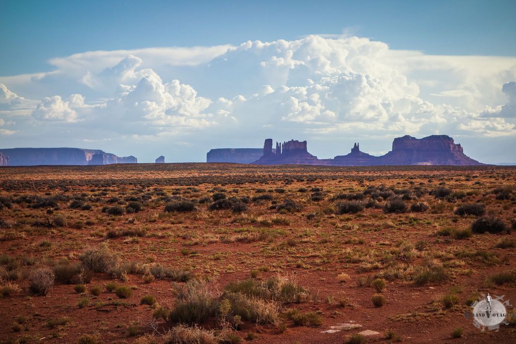 On est en vue de Monument Valley !