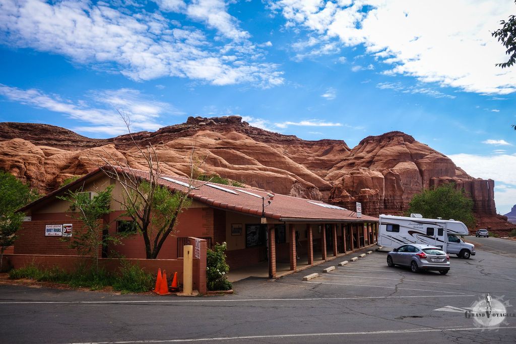 Le Goulding's Camping, au plus proche de Monument Valley