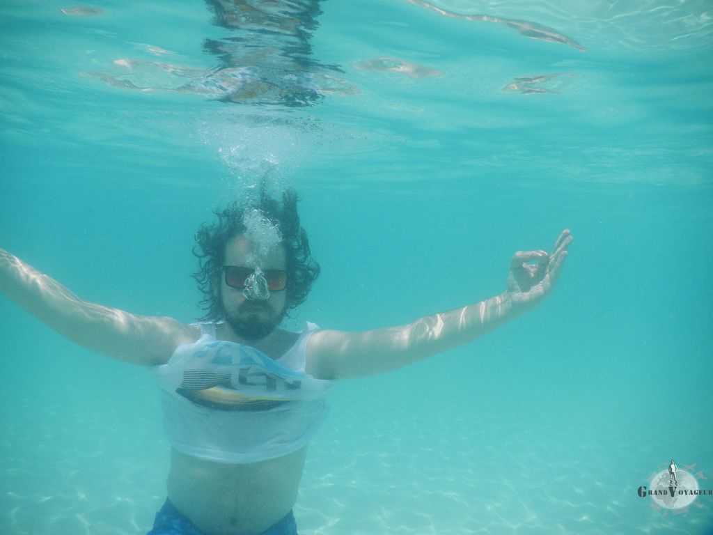 On est zen sous l'eau. On est zen sous l'eau.