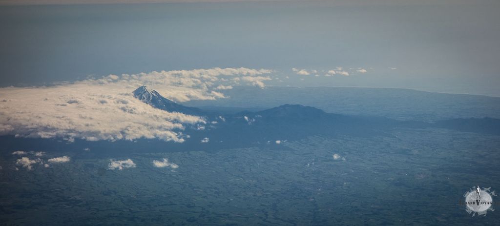 Le Mont Ngauruhoe vu du ciel Le Mont Ngauruhoe vu du ciel
