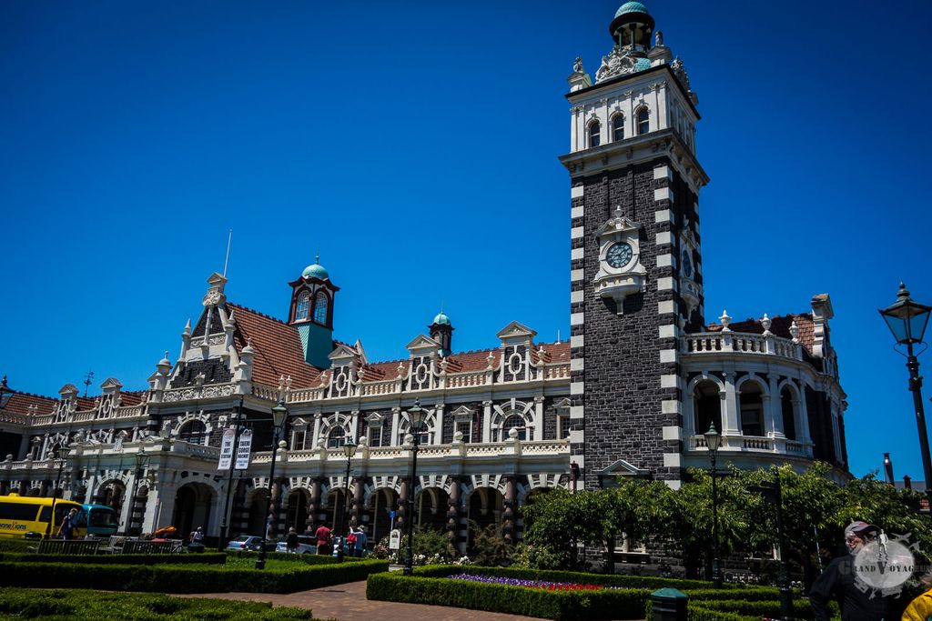 Gare néo-Renaissance de Dunedin... elle a fière allure ! Gare néo-Renaissance de Dunedin... elle a fière allure !
