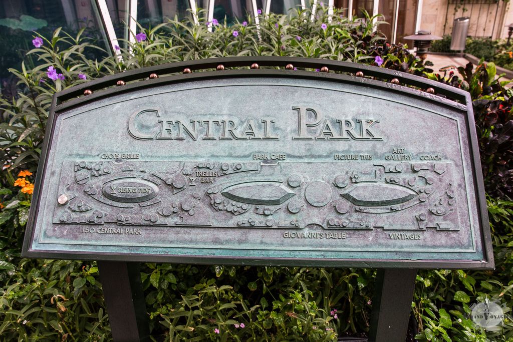 Comme partout, des plans au cas où vous seriez perdus.