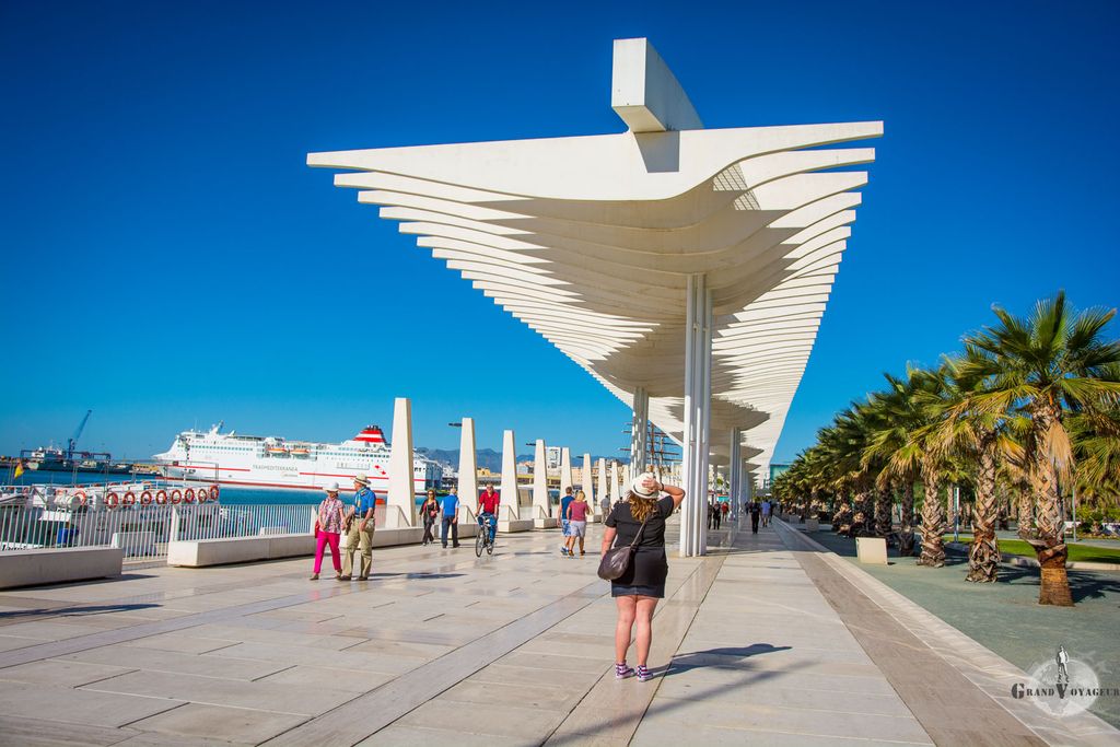 Petite balade dans le port de Màlaga.