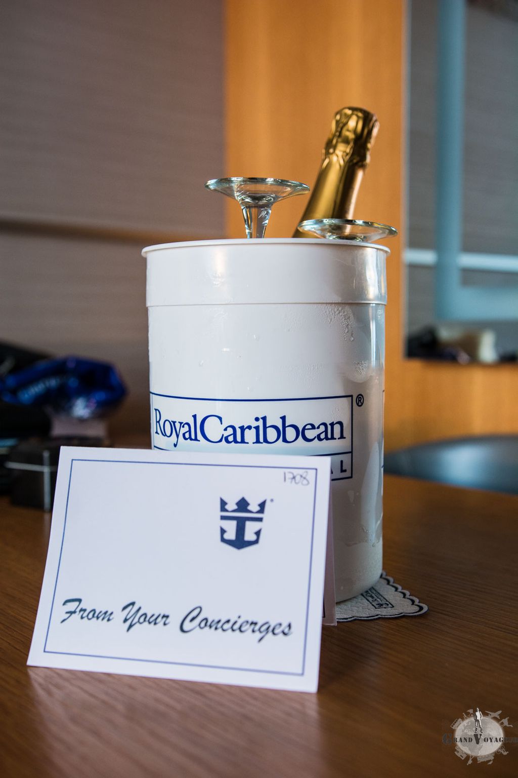 Dernière petite attention pour ce dernier jour de traversée.