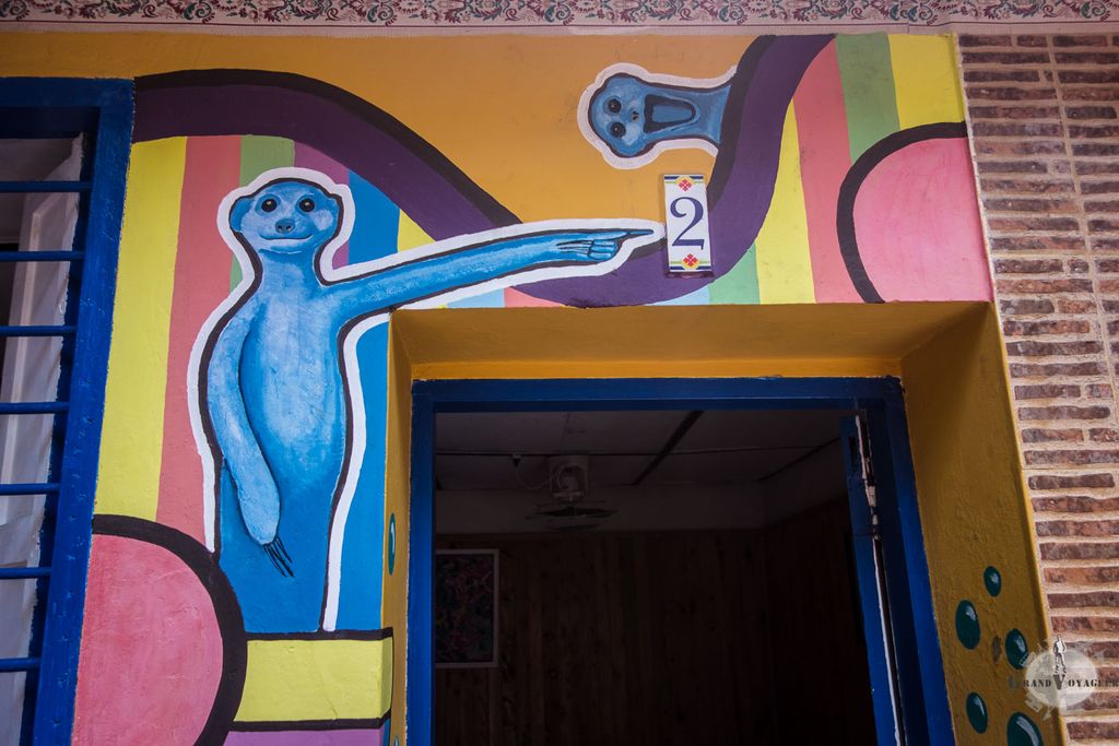 Les peintures du Mamallena sont très funky... Les peintures du Mamallena sont très funky...