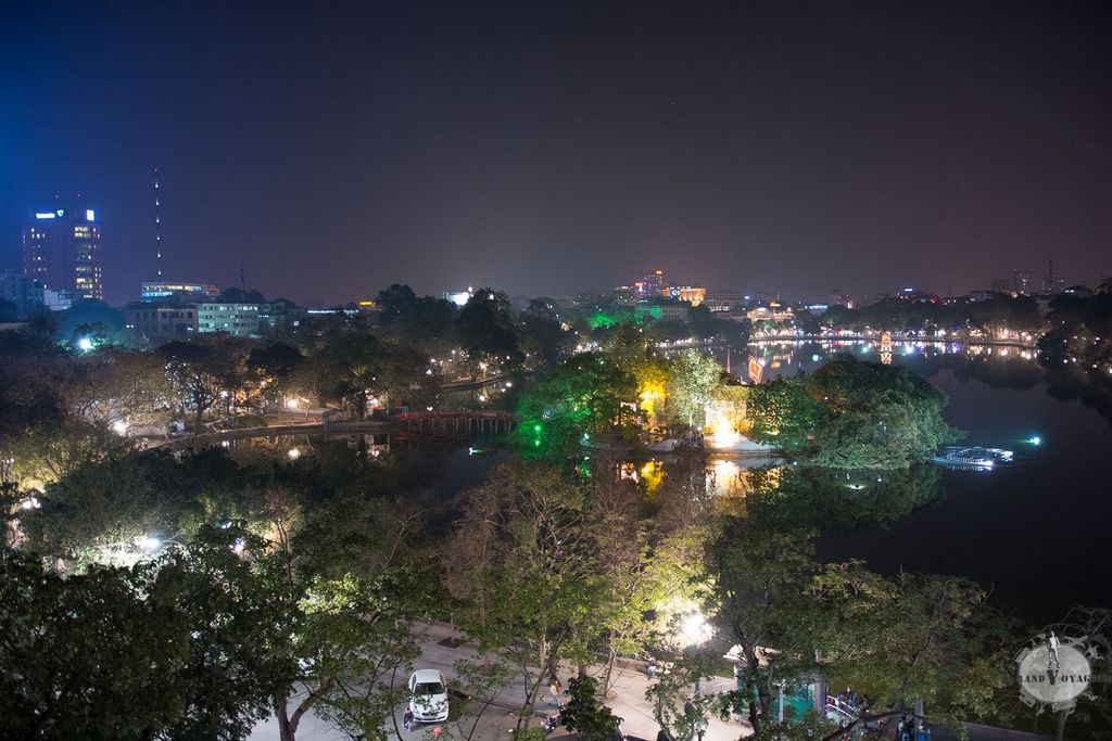 Hanoi de nuit. Hanoi de nuit.