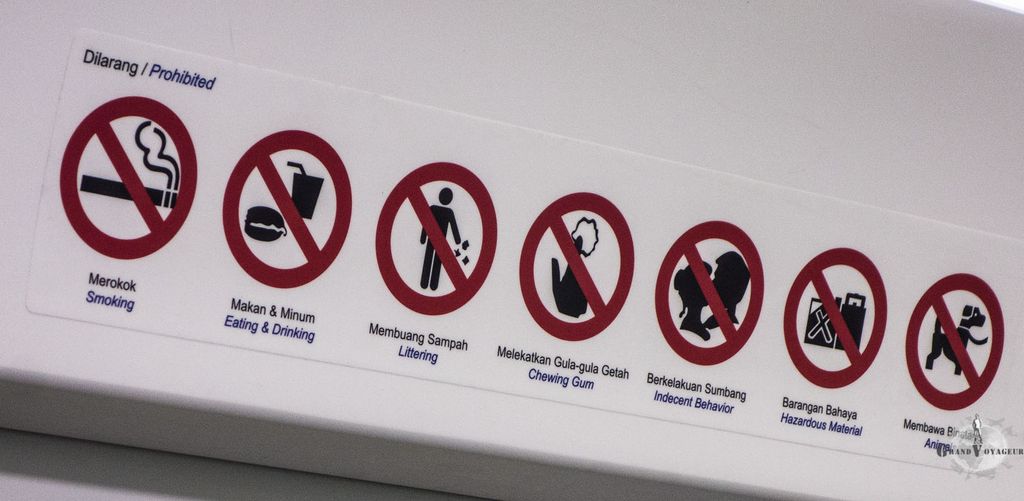 A bord du train de retour à KL. A bord du train de retour à KL.