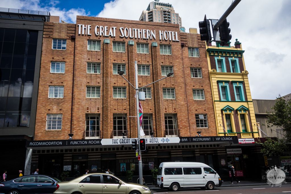 Le centre de Sydney est un mix de bâtiment en briques... Le centre de Sydney est un mix de bâtiment en briques...