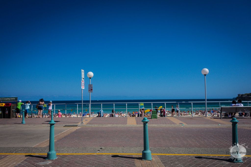 A Bondi Beach, les plots sont assortis au ciel et à la mer pour des photos encore plus réussies. A Bondi Beach, les plots sont assortis au ciel et à la mer pour des photos encore plus réussies.