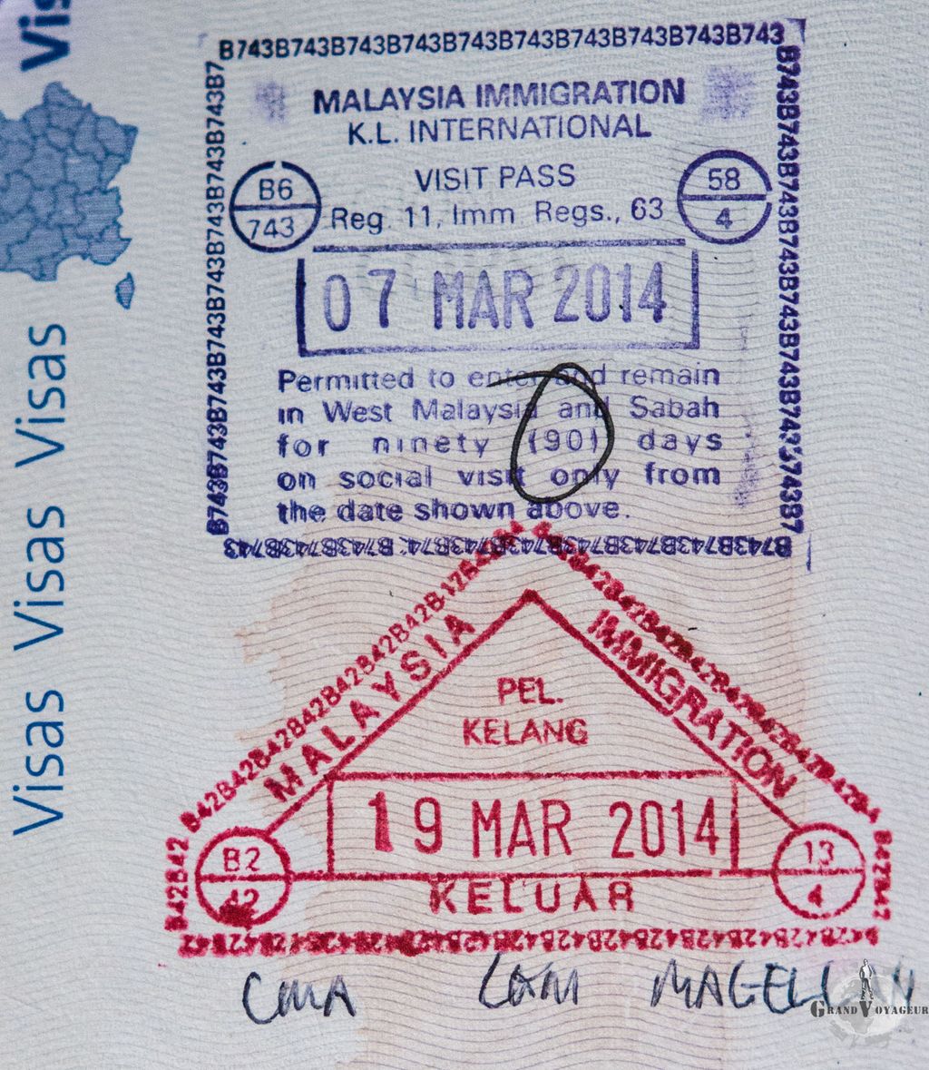 Tout est en règle pour partir. A moi le Magellan !