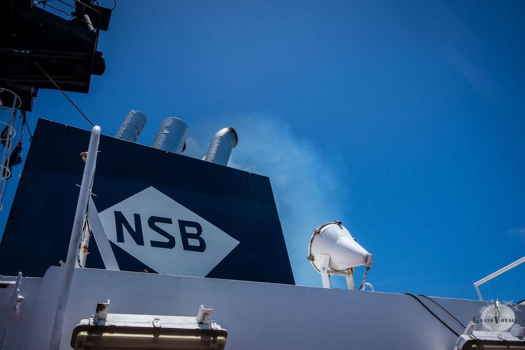 La cheminée du Buxstar. La cheminée du Buxstar.