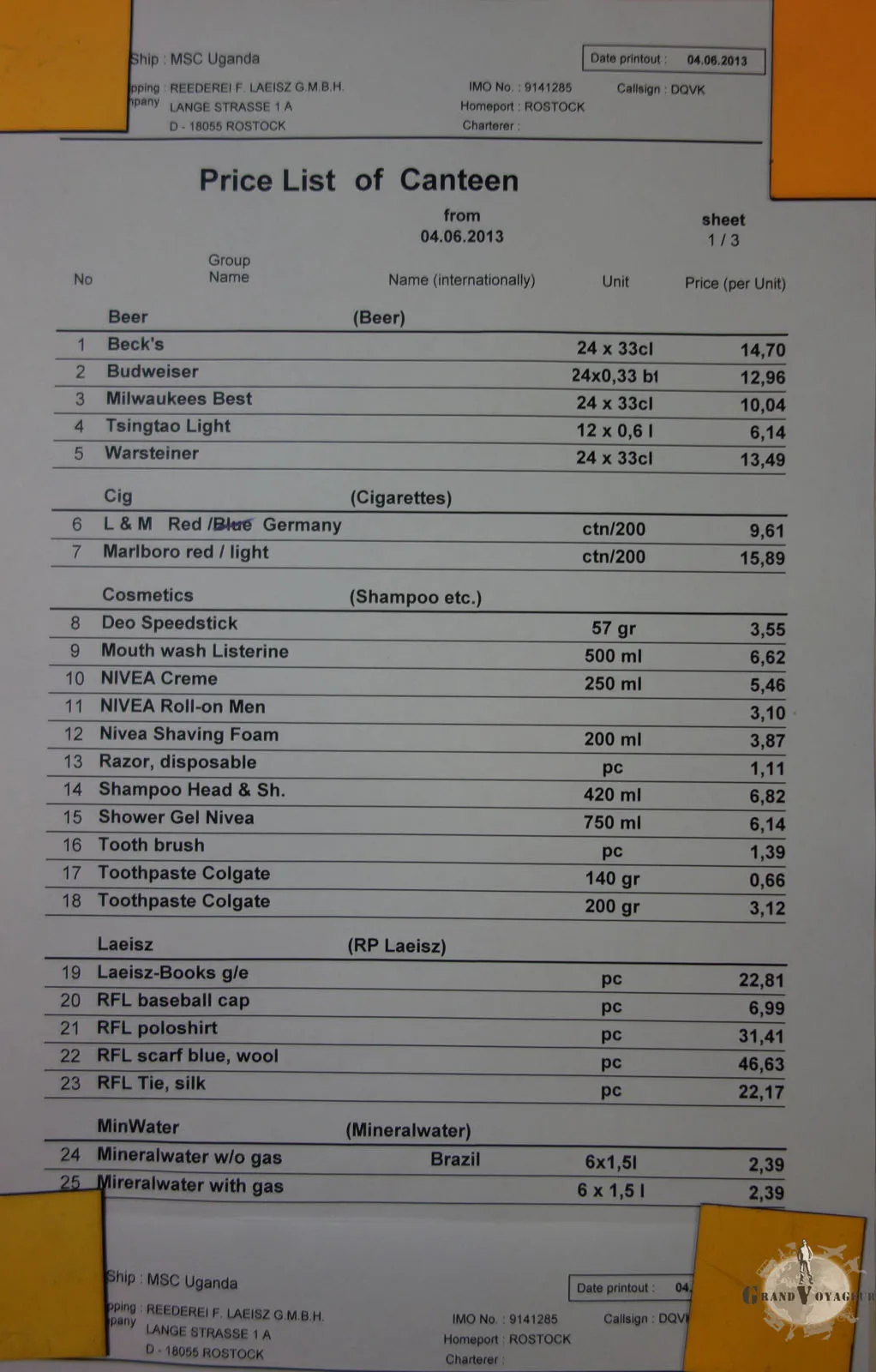 Les prix sont en euros. 10€ la cartouche de clopes. Cheap !!! Les prix sont en euros. 10€ la cartouche de clopes. Cheap !!!