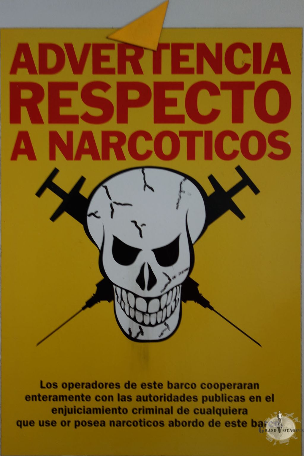 Certains s'amusent à faire des affiches qui font peur Certains s'amusent à faire des affiches qui font peur