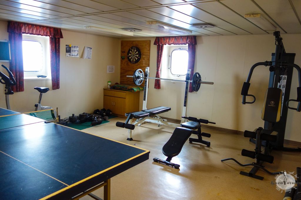 La salle de sport. Est-il utile de préciser que je n'ai pas jugé nécessaire de tester les équipements ? La salle de sport. Est-il utile de préciser que je n'ai pas jugé nécessaire de tester les équipements ?