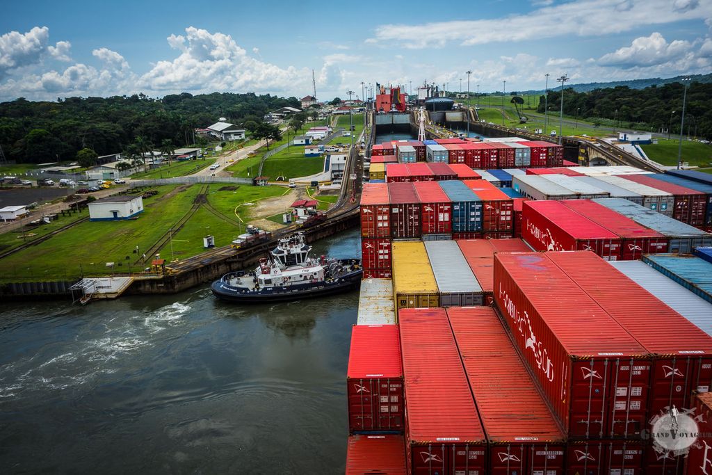 Image for Traversée du Canal de Panama à bord du Cargo Bahia Negra